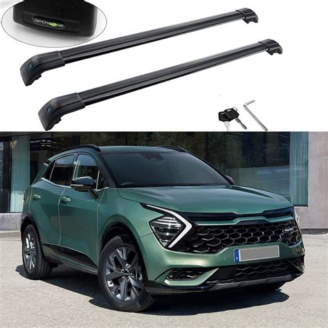 Buy Aluminium Roof Rack Bars For KIA All New Sportage 2022, Roof Bar To ...