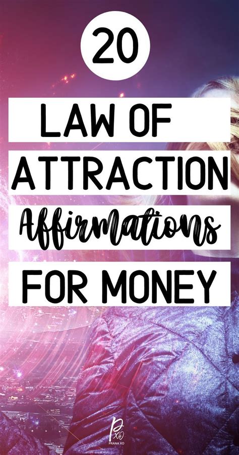 20 Unique Affirmations For Finances, Money, and Success in 2020 | Money ...