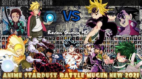 ANIME STARDUST BATTLE MUGEN 2021 in 2021 | Anime, Stardust, Battle