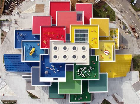 A glimpse inside the new Lego house in Denmark | Daily Mail Online