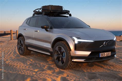 Volvo EX30 Cross Country Is an Off Road EV Stock Photo | Adobe Stock