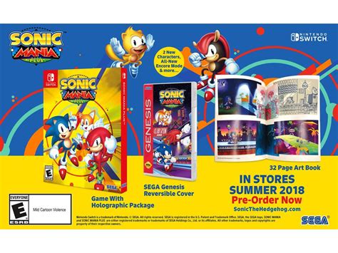 Sonic mania plus switch - kizahistory