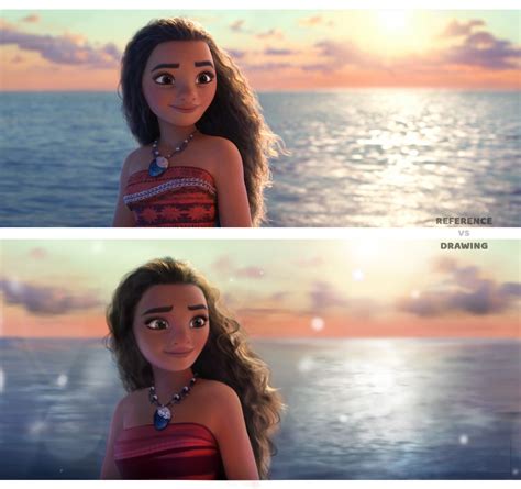 Moana. One of the Disney princess that I really like as well as the cartoon about her. This is ...