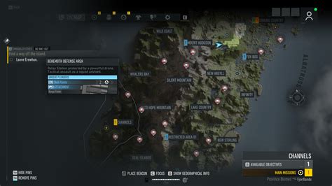 Map - Tom Clancy’s Ghost Recon: Breakpoint | Interface In Game