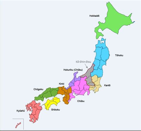 The Japanese regions – The Railways of Japan