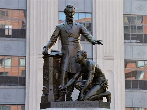 Statue Of Lincoln With Formerly Enslaved Man At His Feet Is Removed In Boston : NPR