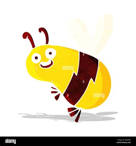 funny cartoon bee Stock Vector Image & Art - Alamy