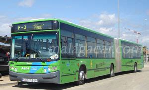 Malaga airport bus - lines and buses timetables