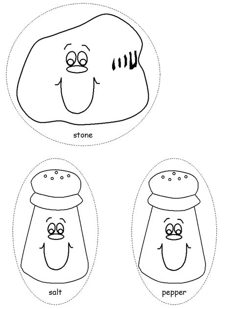 Stone Soup Coloring Pages - Coloring Home