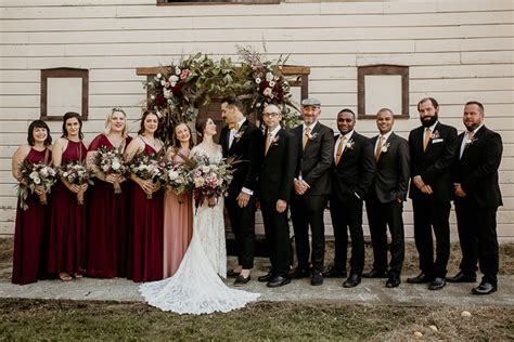 Catskills Barn Wedding With Halloween Vibes | Junebug Weddings