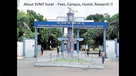 NIT Surat College Review || SVNIT Surat - YouTube