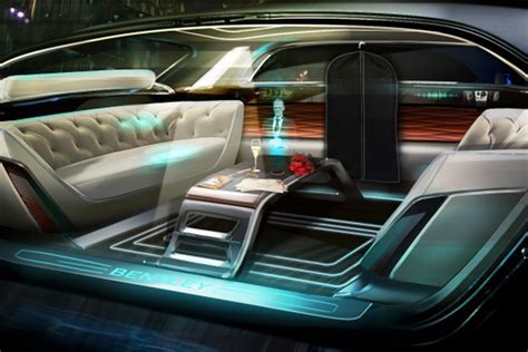 Bentley luxury interiors for autonomous cars