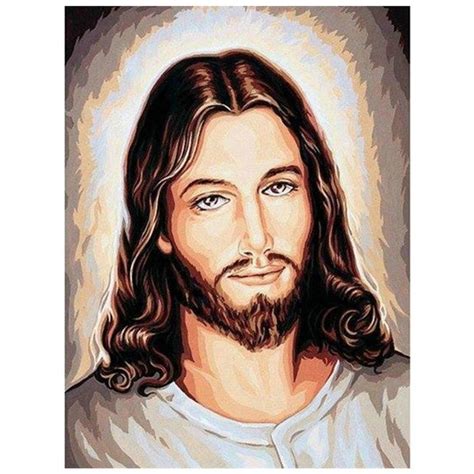 5D Diamond Painting Jesus Cross Portrait Kit