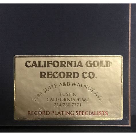 musicgoldmine.com - Black Box Dreamland RIAA Gold Album Award ...