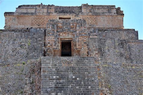 Uxmal: Pyramid of the Magician (West) - a photo on Flickriver