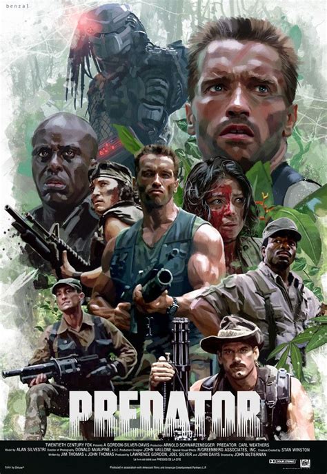 PREDATOR Poster #Movie się @English4Matura | Classic movie posters, Predator movie, Movie artwork