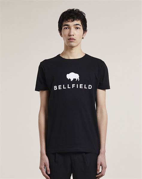 BELLFIELD MOORHEAD BRAND CARRIER MEN'S T-SHIRT IN BLACK – Bellfield ...