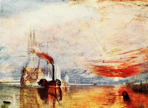 Turner, J.M.W. (1775-1851) - The Fighting Temeraire (JMW Turner 1905) | Painting, Fine art, Art