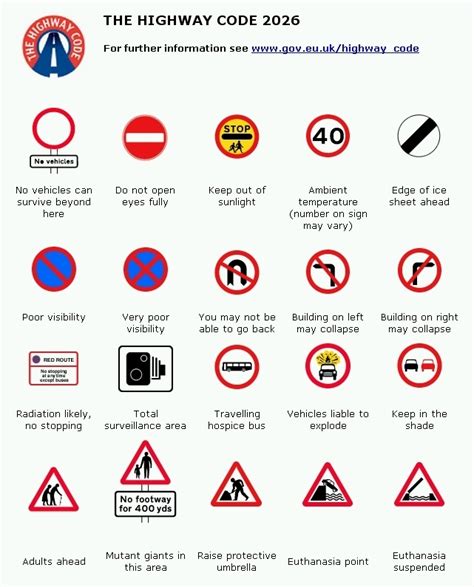 Road signs