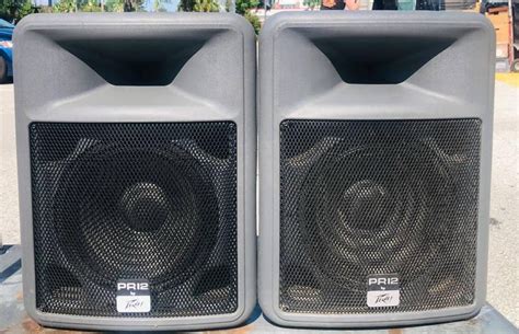 Used Peavey PA 12 PA Speaker Cabinets - Sweetwater's Gear Exchange