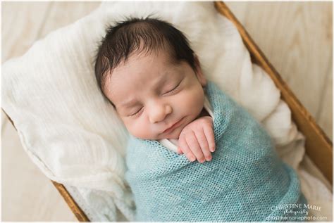 Studio Newborn Session ~ one week old baby boy | Alpharetta Newborn Photographer