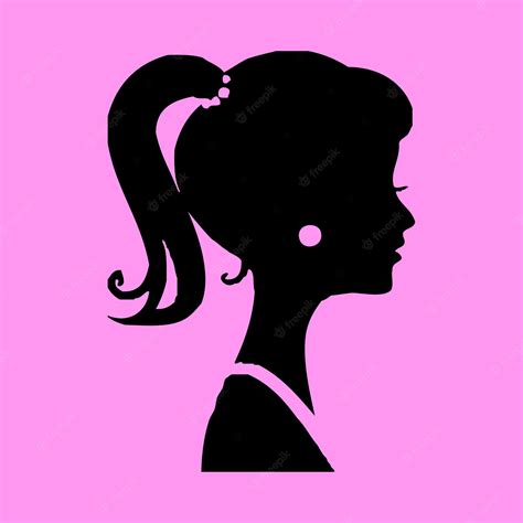 Premium Vector | Silhouette of woman side view face isolated vector illustration woman beauty ...