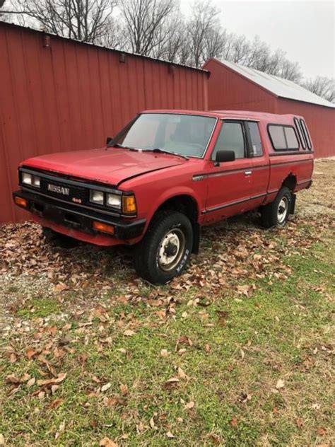 1985 Nissan Datsun 720 4X4 Pickup Truck King Cab 2.4L Z24 4 Cylinder No reserve for sale: photos ...