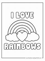 17 Rainbow Coloring Pages Free Printable PDFs  Cute sketch template