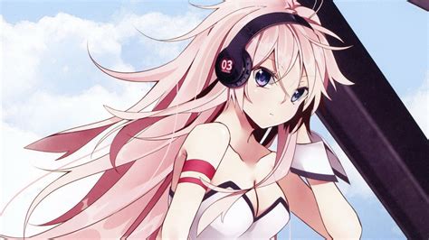 Pink Hair Headphone Anime Girls Wallpapers - Wallpaper Cave