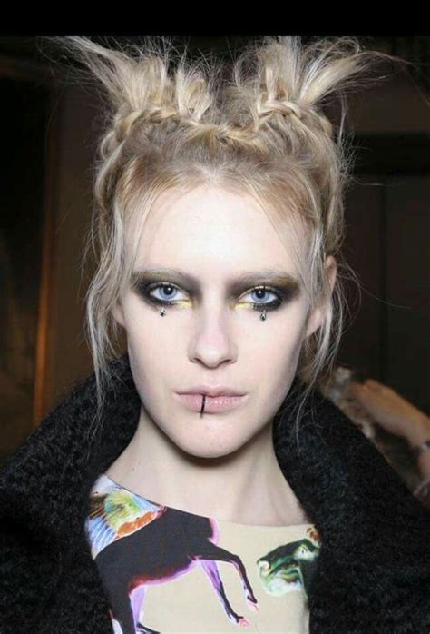 Creative eye makeup | Punk makeup, Punk rock makeup, Edgy makeup