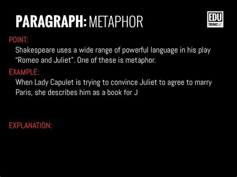 Examples Of A Metaphor In Romeo And Juliet | Metaphor Examples