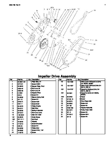 Toro CCR 2450 GTS 38515 Snow Blower Parts Catalog 2002 - English