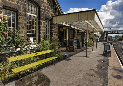 Embsay Railway Station Photograph by Trevor Kersley - Pixels