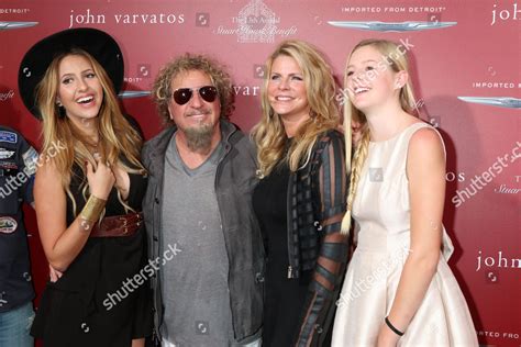 Sammy Hagar Kari Hagar Daughters Kama Editorial Stock Photo - Stock ...