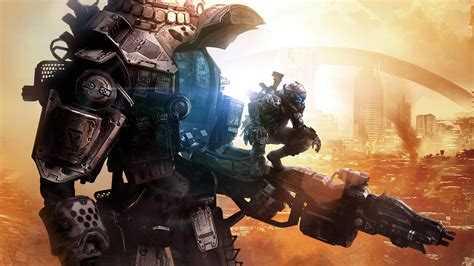 Download Titanfall Mecha Suit Wallpaper | Wallpapers.com