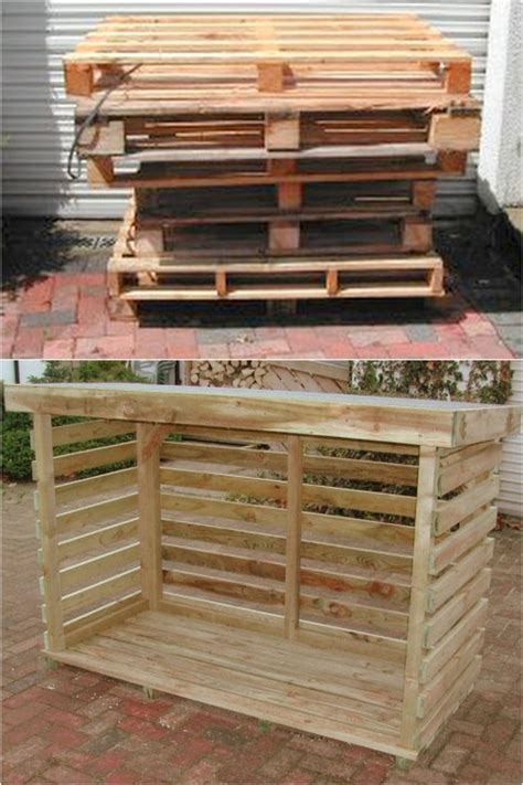 15 Fabulous Firewood Rack & Storage Ideas! - A Piece Of Rainbow