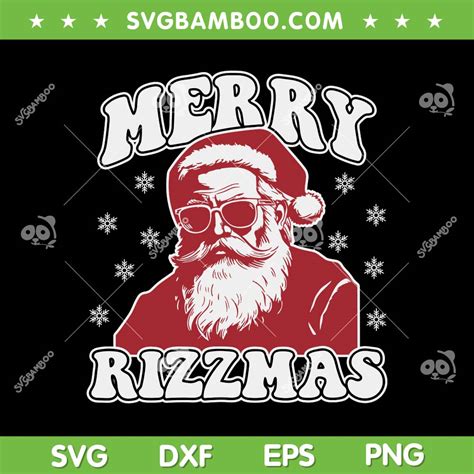 Merry Rizzmas SVG PNG