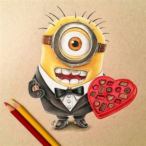 World of Pencils on Instagram: “You are one in a Minion... Something fun for Valentine's Day by ...