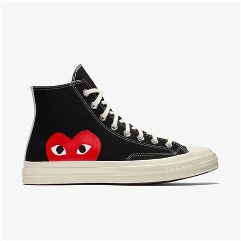 Converse Chuck 70 Play CDG HI Converse Chuck 70, Converse, Black High Top Sneakers | lupon.gov.ph