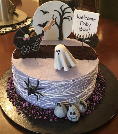 15 Cute Halloween Baby Shower Cakes For The Best Photos