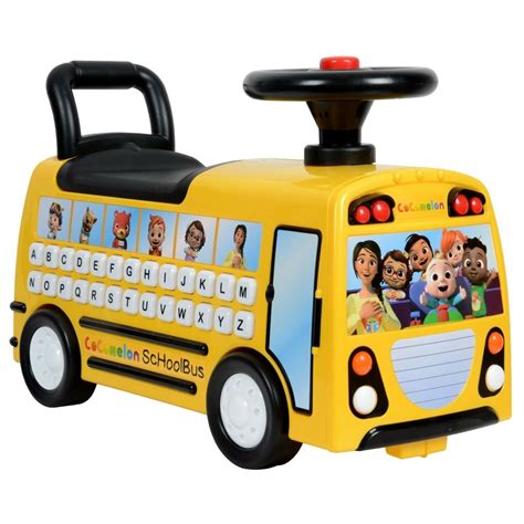 Cocomelon School Bus Ride-On Toy| Lemony Gem Toys Online