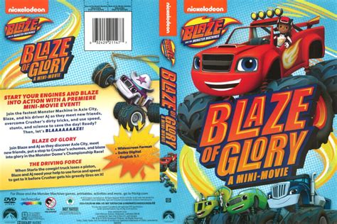 Blaze and the Monster Machines: Blaze of Glory, A Mini-Movie dvd cover (2015) R1