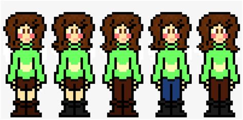 Chara Sprite - Pixel Art - Free Transparent PNG Download - PNGkey