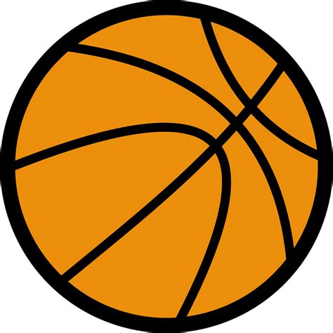 Basketball Ball Orange · Free vector graphic on Pixabay