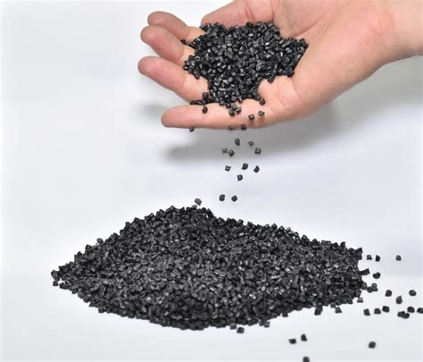 Recycled PE (Polyethylene): B 1 Black Pellets