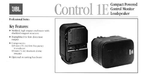 JBL Control 1E