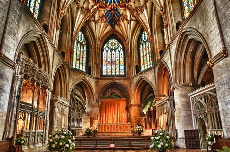 The Altar, Tewkesbury Abbey, Gloucestershire | Tewkesbury ...