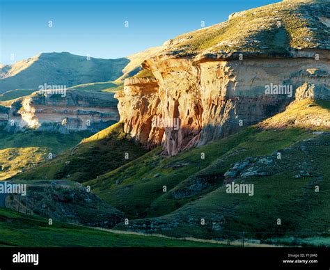 The Golden Gate, Clarens, Free State Stock Photo - Alamy