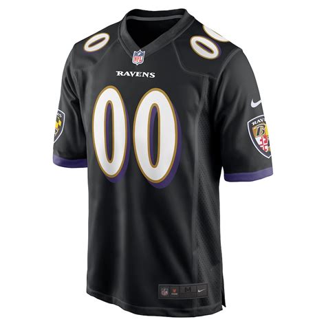 Youth Baltimore Ravens Nike Black Game Custom Jersey – Baltimore Ravens Shop