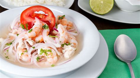 Ceviche de camarón ecuatoriano